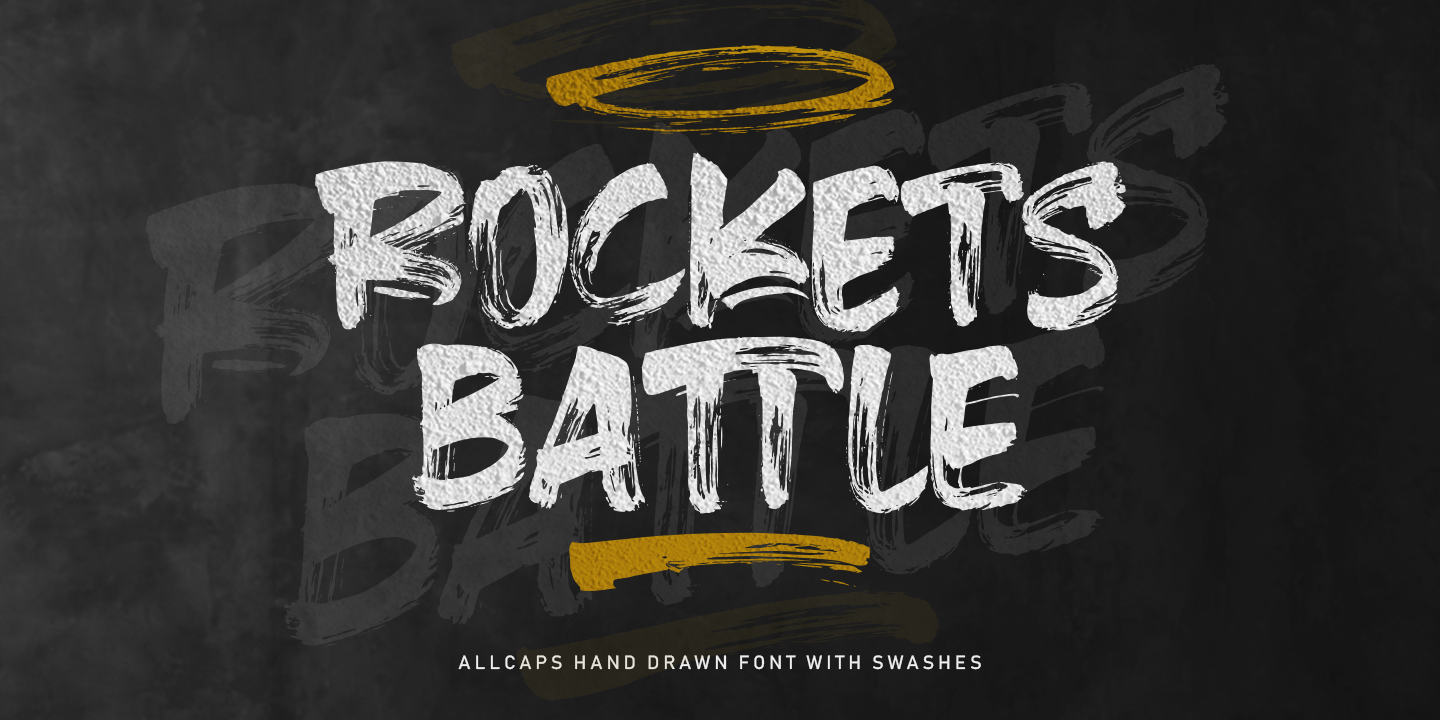 Rockets Battle Font preview